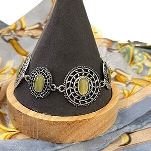 SALE!! 2 for $15 Everything Is Vine Yellow Bracelet Paparazzi New Silver‎ Gothic